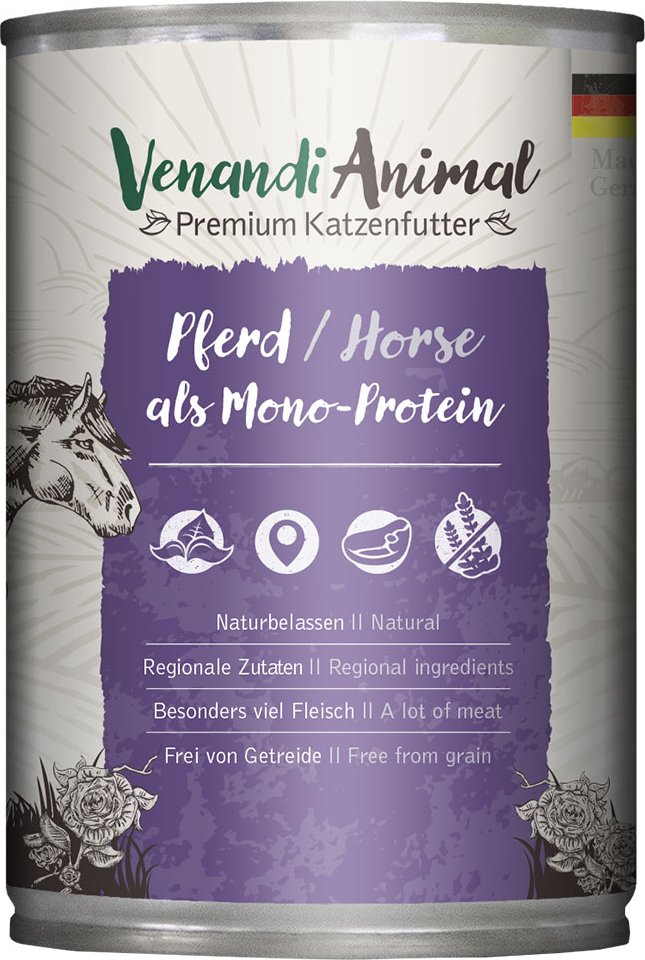 Thumbnail - Venandi Animal Monoprotein 6 x 400 g - Pferd
