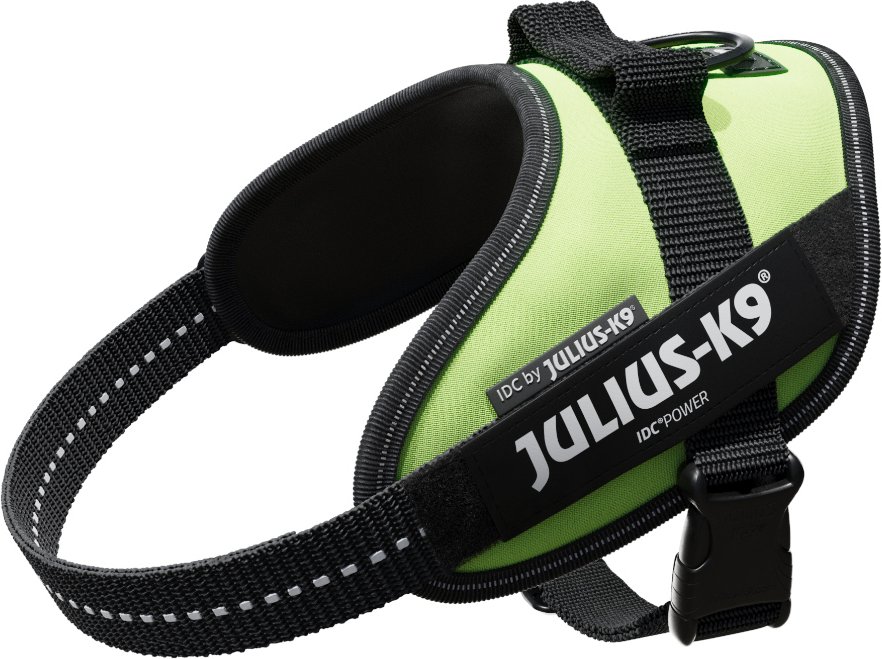 Julius-K9 IDC®-Powergeschirr - neon grün - Größe S: Brustumfang 49 - 67 cm