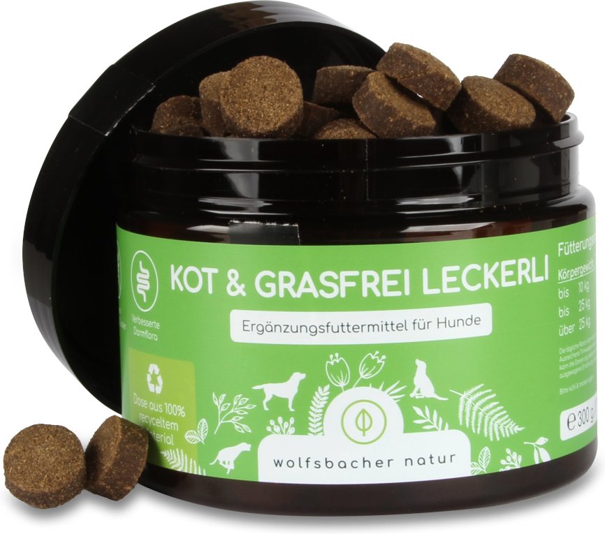 Wolfsbacher Natur Leckerli Kot & Grasfrei - 300 g