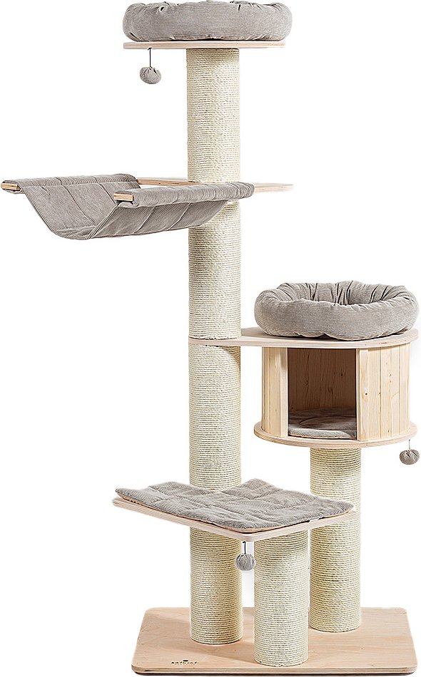 Natural Paradise Kratzbaum Magnolia XL Plus - Limitierte Edition: grüngrau