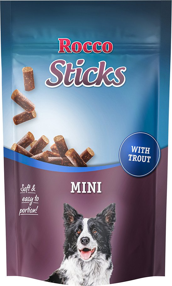 Rocco Sticks Mini 100 g / Sparpaket % - mit Forelle 3 x 100