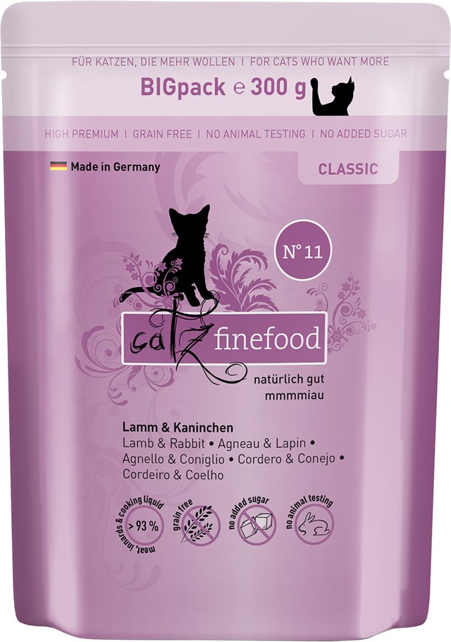 catz finefood 6 x 300 g - Lamm & Kaninchen