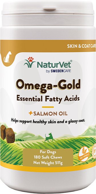 NaturVet Omega Gold - 180 Kautabletten