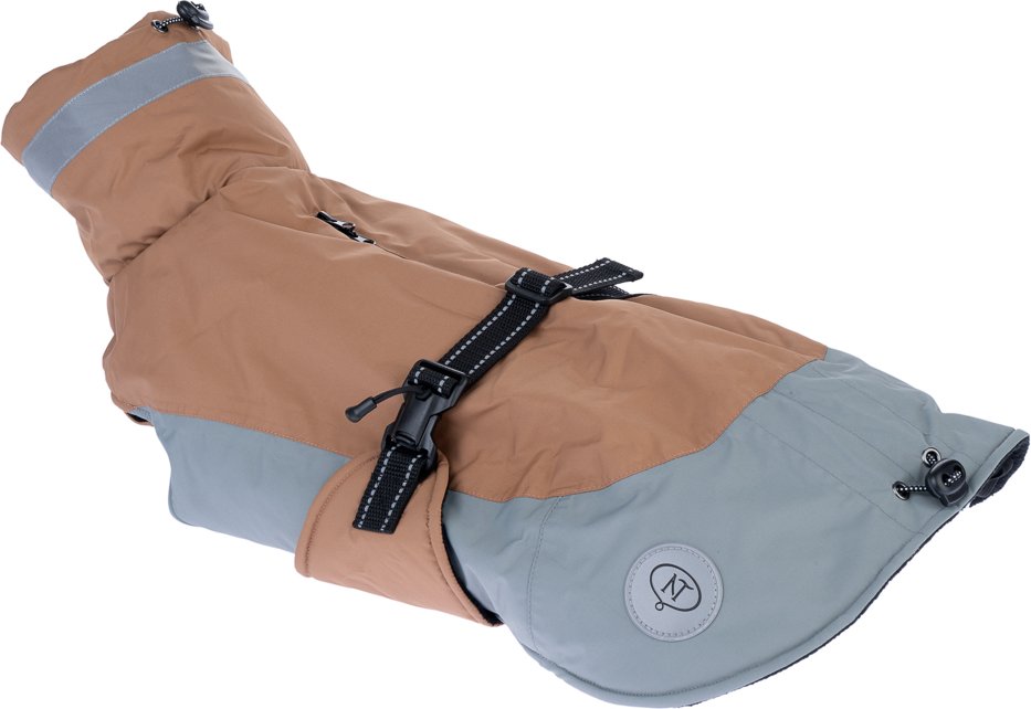 Nomad Tales Bloom Hundemantel Warm Taupe - ca. 35 cm Rückenlänge