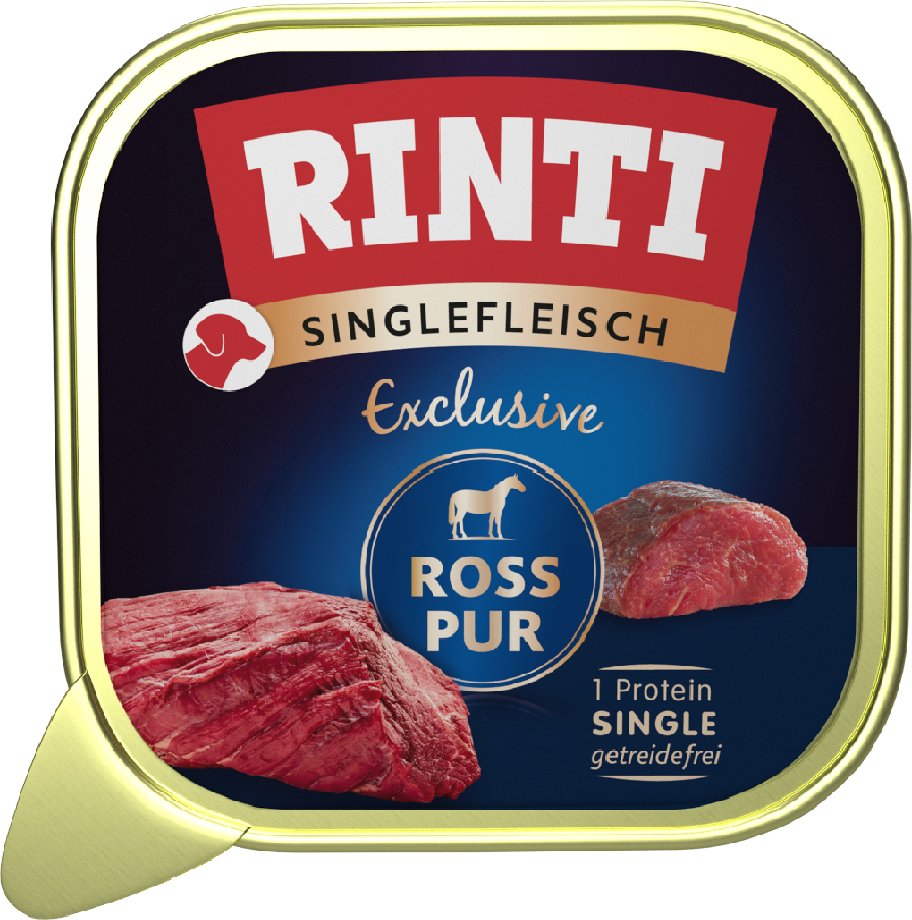 RINTI Singlefleisch Exclusive 10 x 150 g - Ross