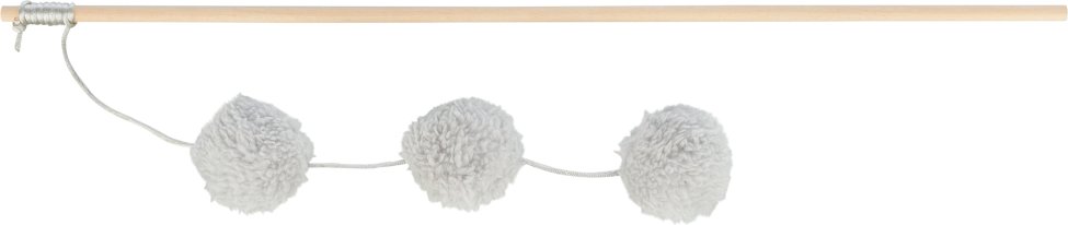 Trixie Spielangel Bälle mit Katzenminze - L 50 cm