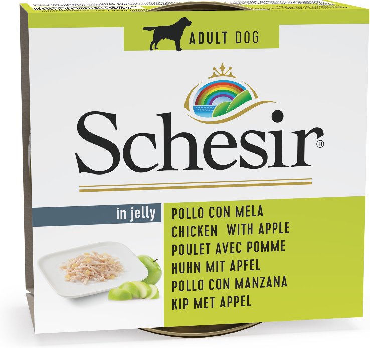Schesir 6 x 150 g - Huhn mit Apfel