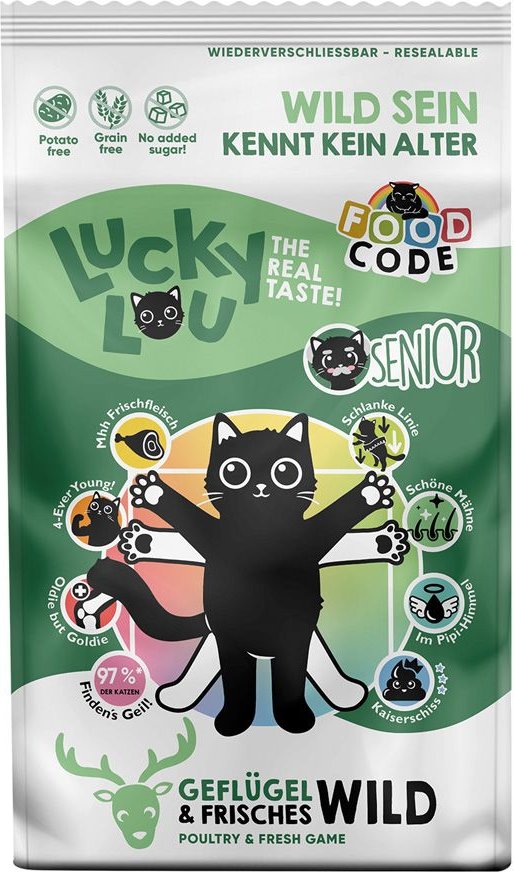 Lucky Lou Senior Geflügel & Wild - 9 kg