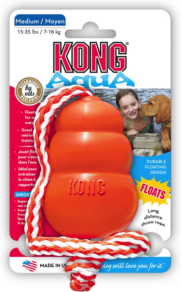 Thumbnail - KONG Aqua - M (8,5 cm), 2 Stück im Sparset