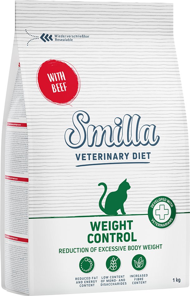 Smilla Veterinary Diet Diabetes & Weight Control Rind - 1 kg