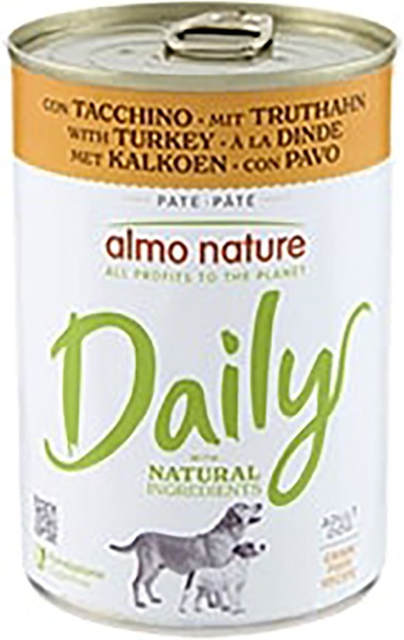 Almo Nature Daily Dog 6 x 400 g - Truthahn
