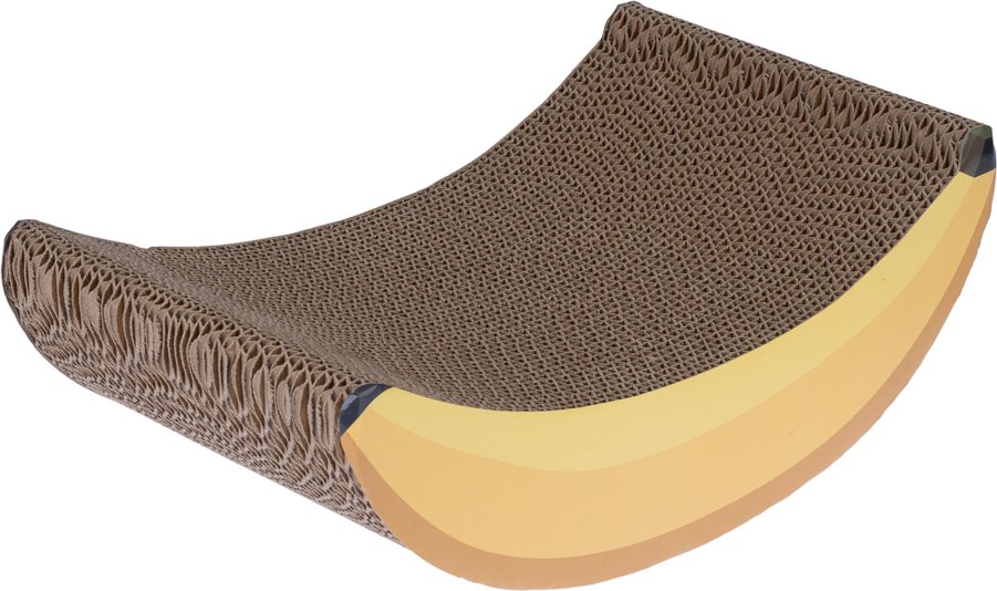 TIAKI Kratzmöbel Banane - L 40 x B 15,5 x H 22 cm