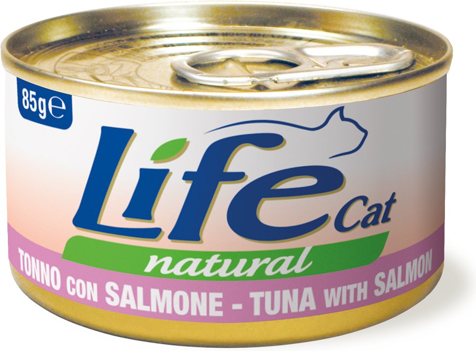 LifeCat Adult Thunfisch und Lachs - 24 x 85 g
