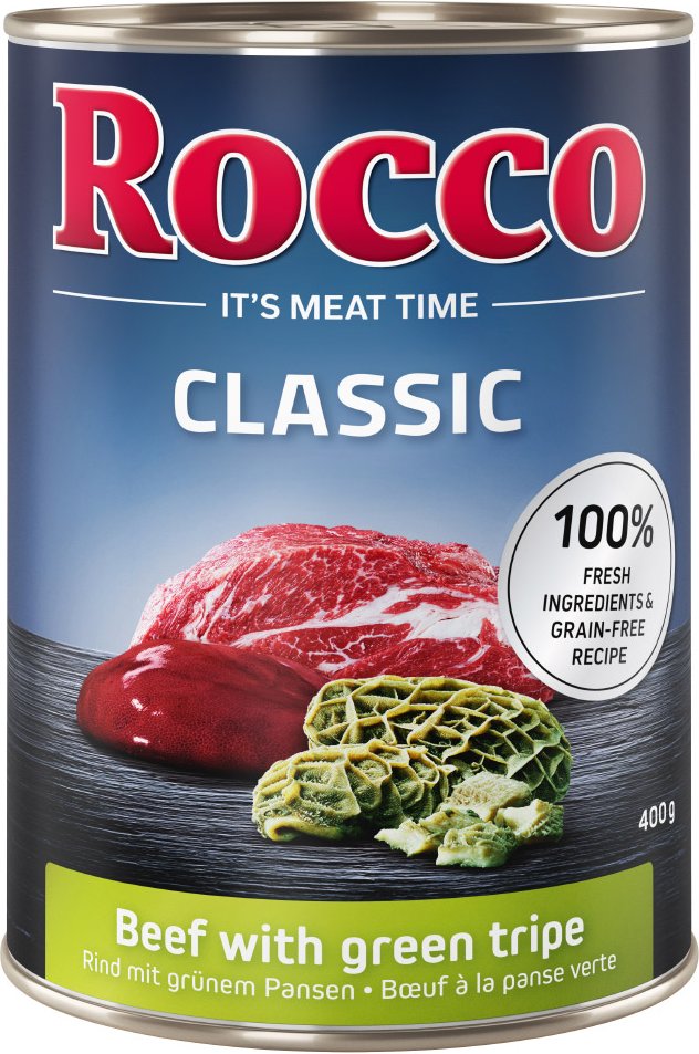 Rocco Classic 6 x 400 g - Rind mit Grünem Pansen