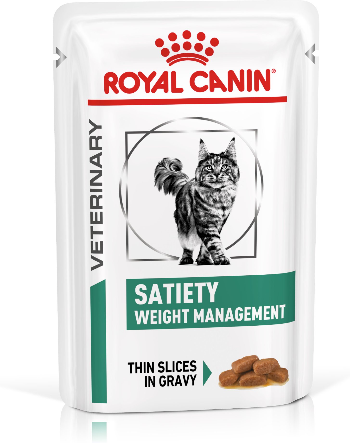 Royal Canin Veterinary Feline Satiety Weight Management in Soße - Sparpaket: 48 x 85 g