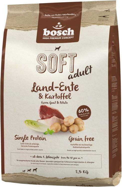 bosch Soft Land-Ente & Kartoffel - 2,5 kg