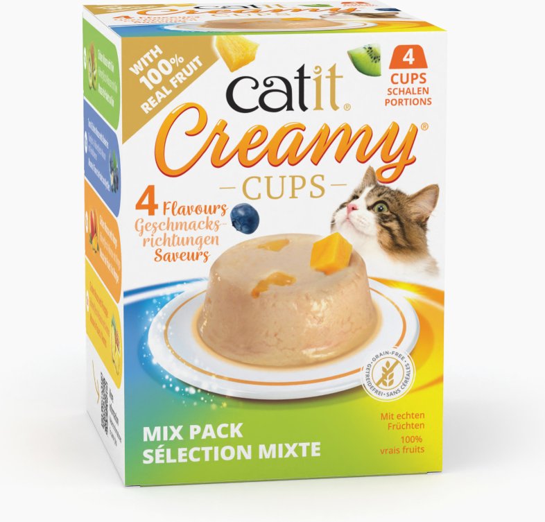 Catit Creamy Cups 4 x 25 g - Mix (4 Sorten)