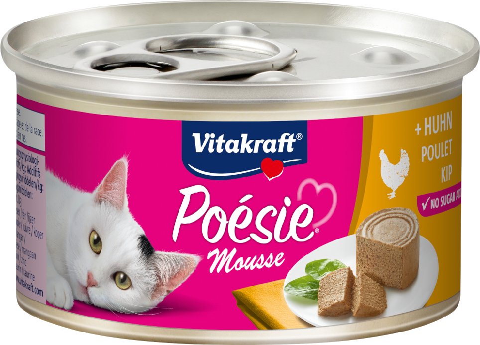 Vitakraft Poésie Mousse 12 x 85 g - Huhn