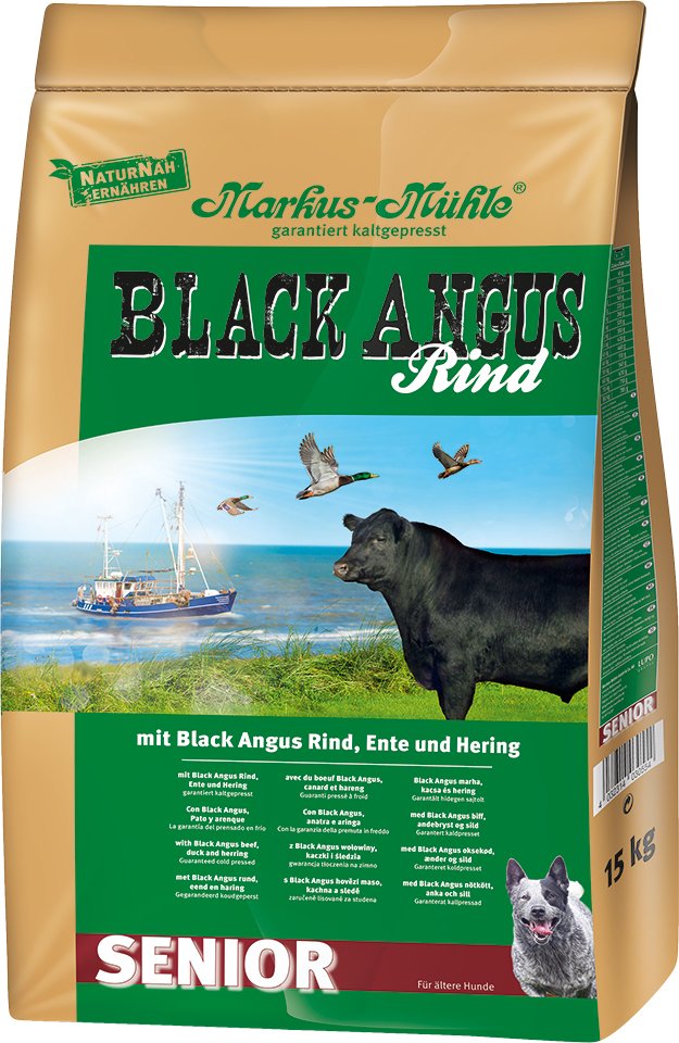 Markus-Mühle Black Angus Senior - Sparpaket: 2 x 15 kg