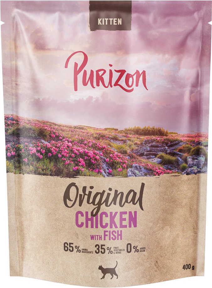 Purizon Kitten Huhn & Fisch - getreidefrei - NEU: 400 g