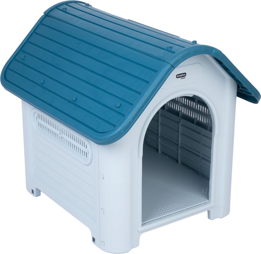 Thumbnail - zooplus Basics Kunststoff-Hundehütte - B 72 x T 87 x H 75 cm