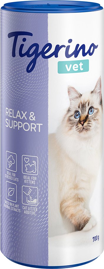 Tigerino VET Katzenstreu-Zusatz - Relax & Support - 700 g