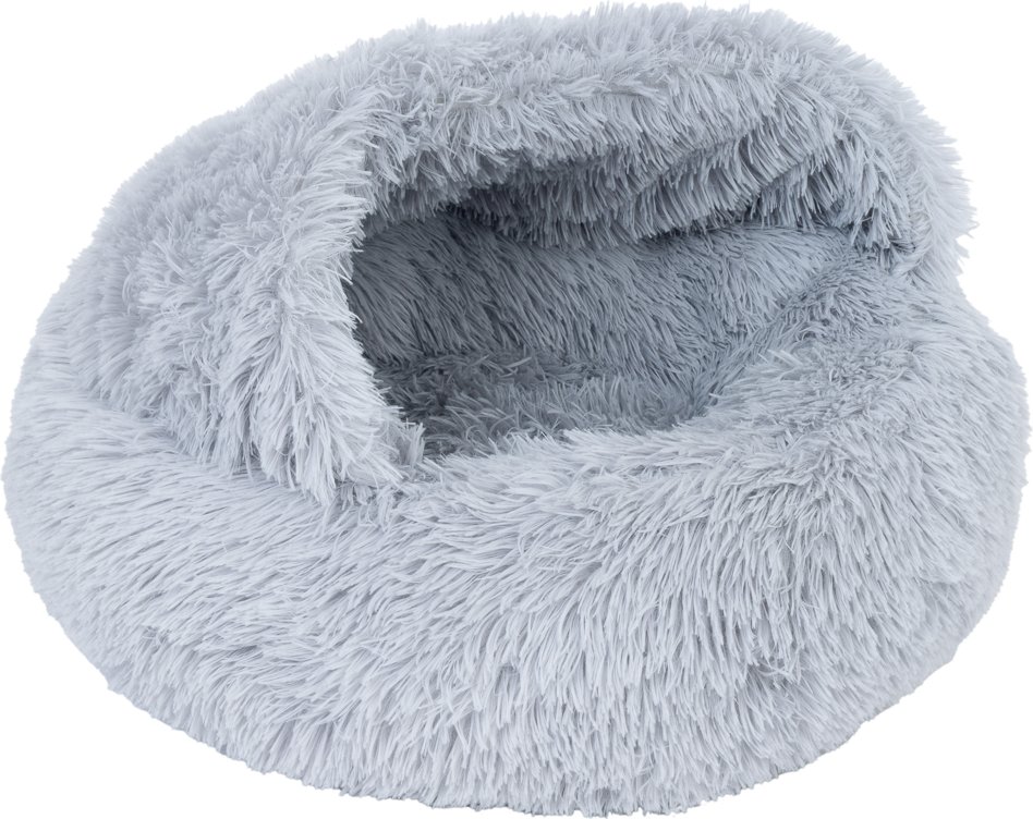 TIAKI Katzenhöhle Harry - grau: ca. Ø 50 x H 20 cm