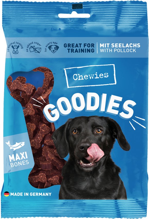 Chewies Goodies 200 g - Sparpaket: Seelachs 4 x 200 g