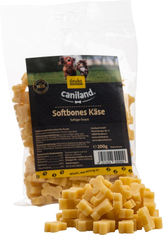 Caniland Softbones Käse - Sparpaket: 6 x 200 g