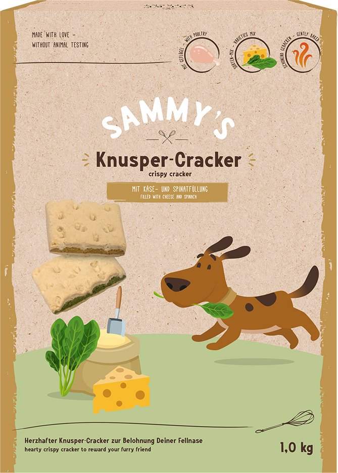 Sammy's Knusper-Cracker - Sparpaket: 5 x 1 kg