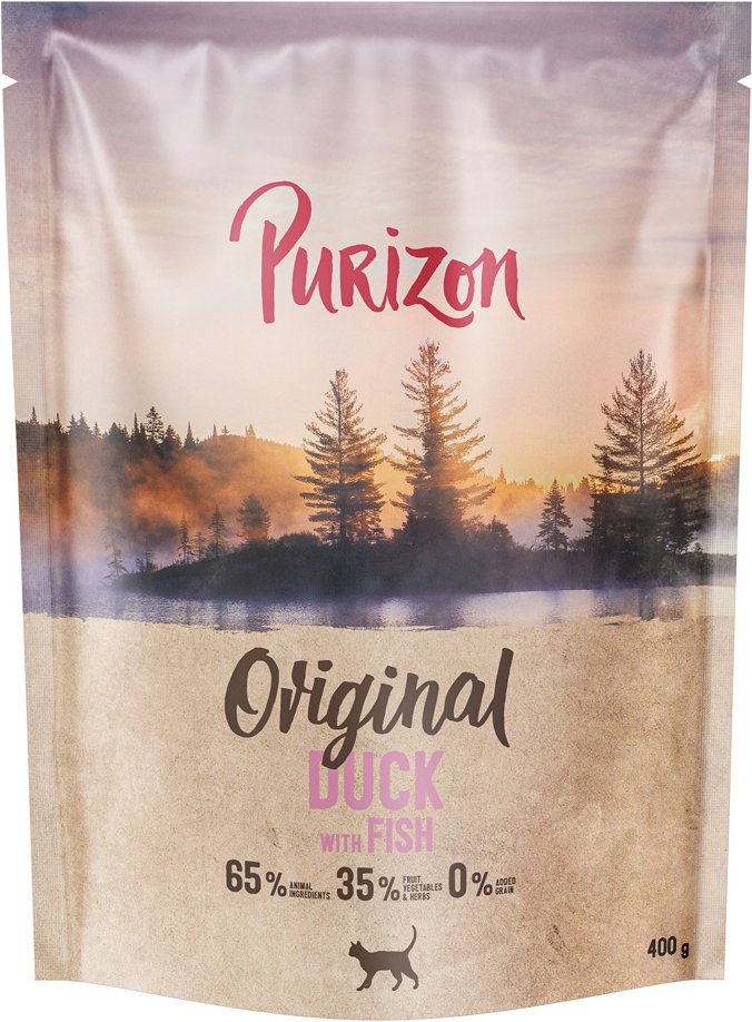 Purizon Original Ente mit Fisch - getreidefrei - NEU 400 g