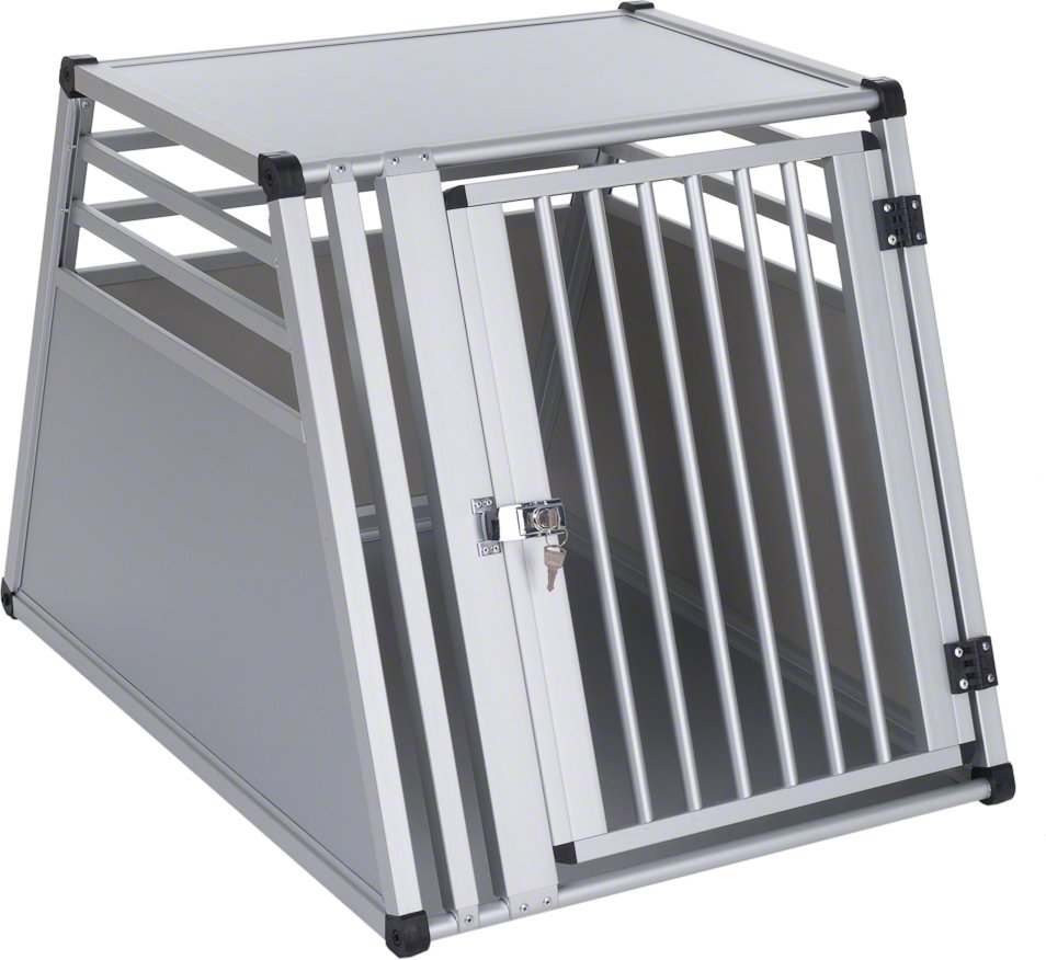 Autohundebox AluRide - B 65 x T 92 x H 65 cm (Größe M)