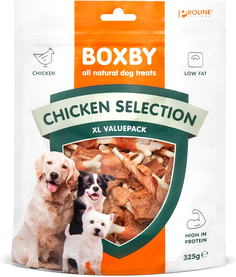Boxby Snacks Hühnerauswahl - 325 g