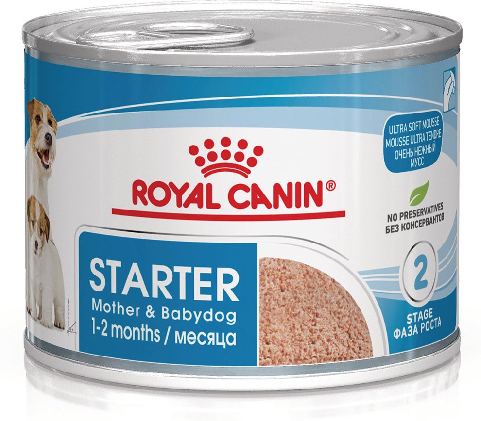 Royal Canin Starter Mother & Babydog Ultra Soft Mousse - 12 x 195 g