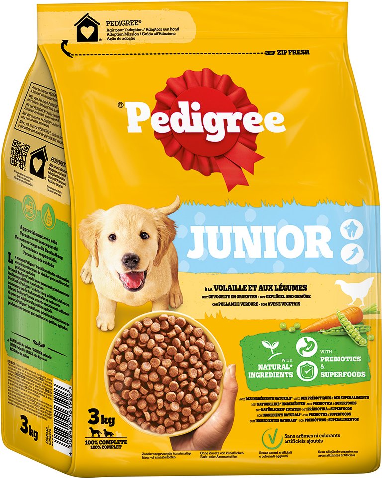 Pedigree Junior Geflügel & Gemüse - 3 kg