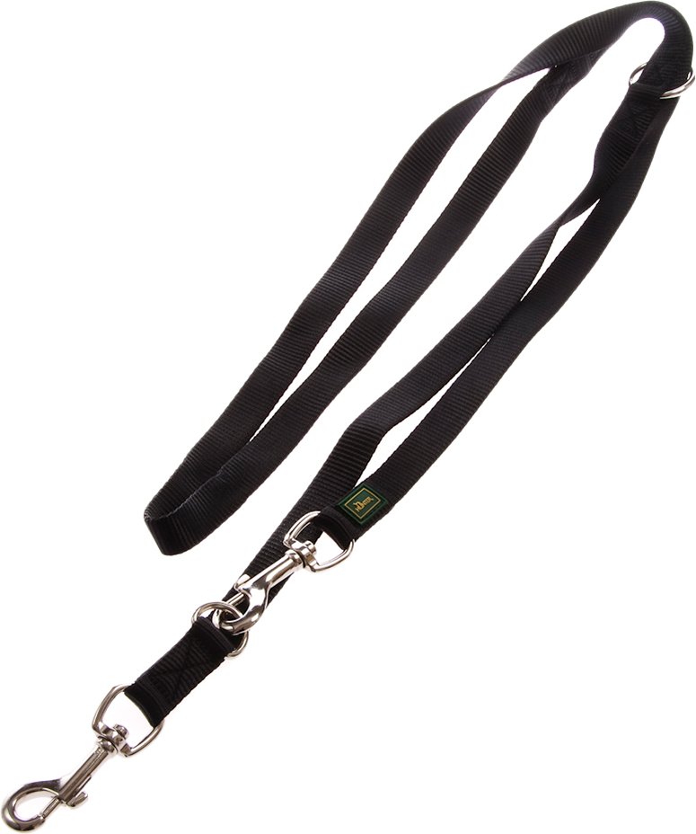 HUNTER Hundeleine Vario Basic, schwarz - 200 cm lang, 15 mm breit
