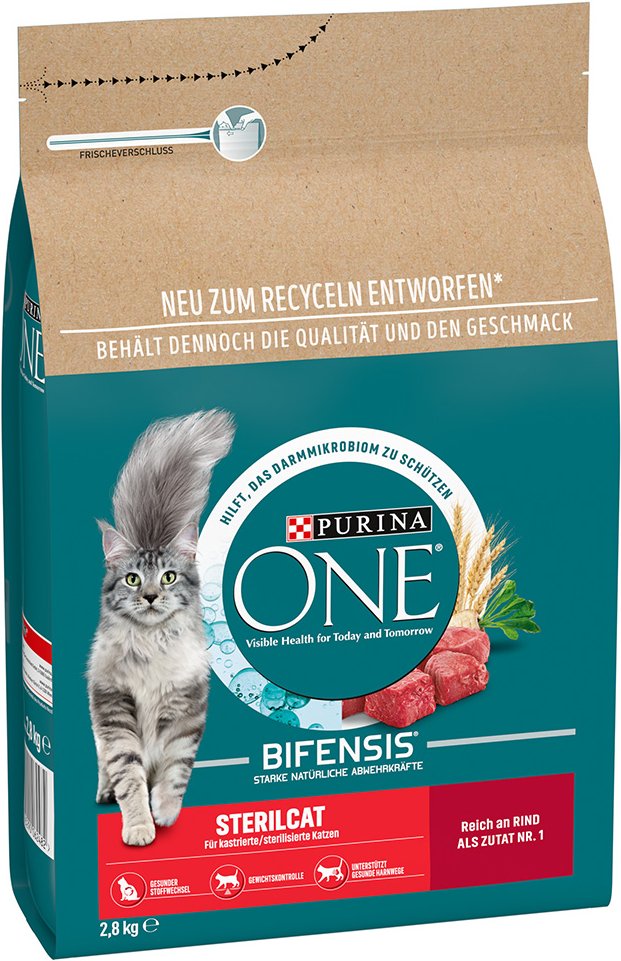PURINA ONE SterilCat Rind - 2,8 kg