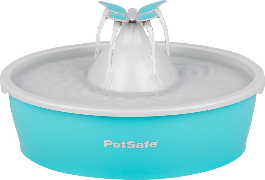 PetSafe® Drinkwell® Butterfly Trinkbrunnen - Trinkbrunnen 1,5 Liter