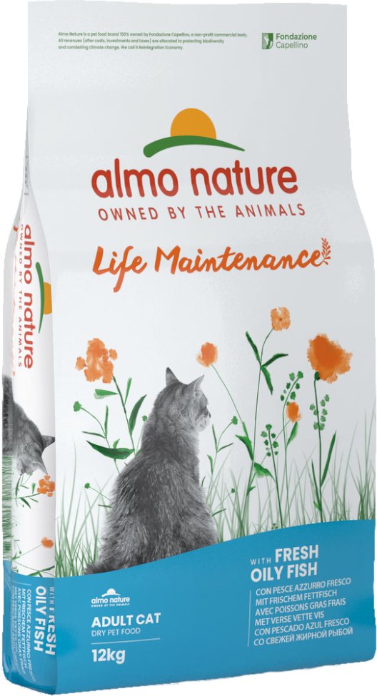 Sparpaket Almo Nature Holistic 2 x Großgebinde - Holistic Adult: Fettfisch & Reis (2 x 12 kg)