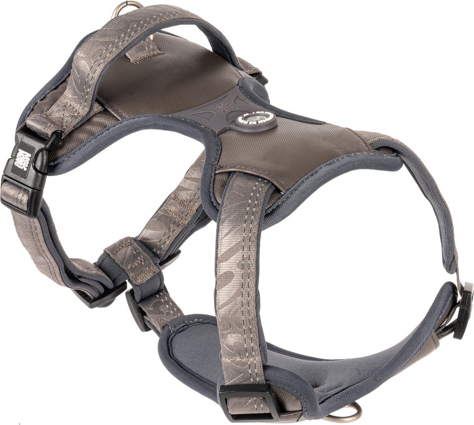 Max & Molly Sportgeschirr - Matrix 2.0, Stone - Größe L: 60 - 80 cm Brustumfang