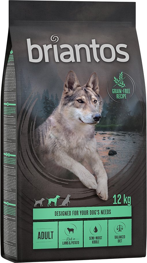 Briantos Adult Lamm & Kartoffel - GETREIDEFREIE Rezeptur - 12 kg
