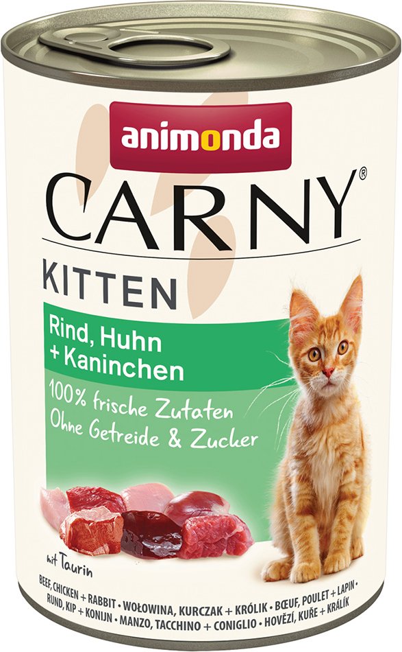 Thumbnail - Sparpaket animonda Carny Kitten 24 x 400 g - Rind, Huhn & Kaninchen
