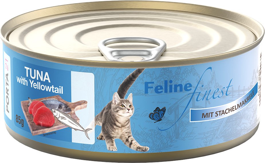 Feline Finest 6 x 85 g - Thunfisch mit Stachelmakrele
