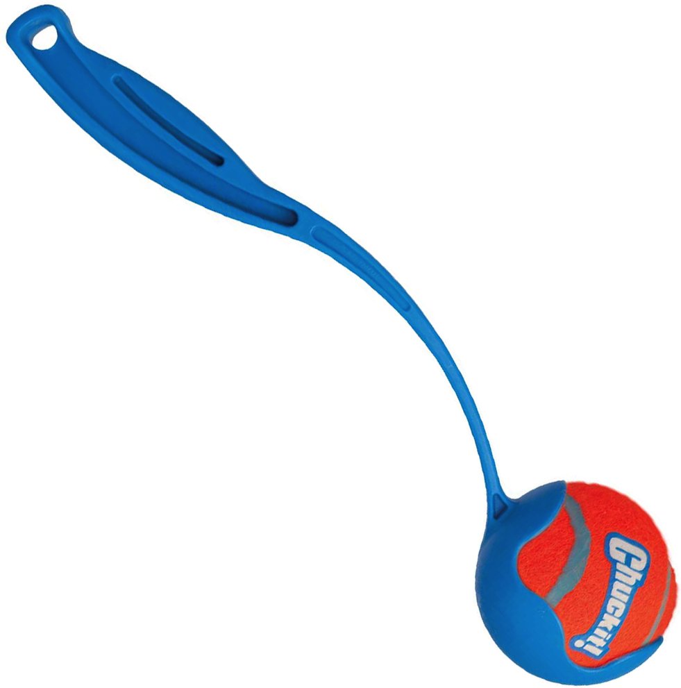 Chuckit! Ball Launcher Sport - Komplettset: Ball Launcher Sport 12M, 2x Ersatzball Ø 6,5 cm