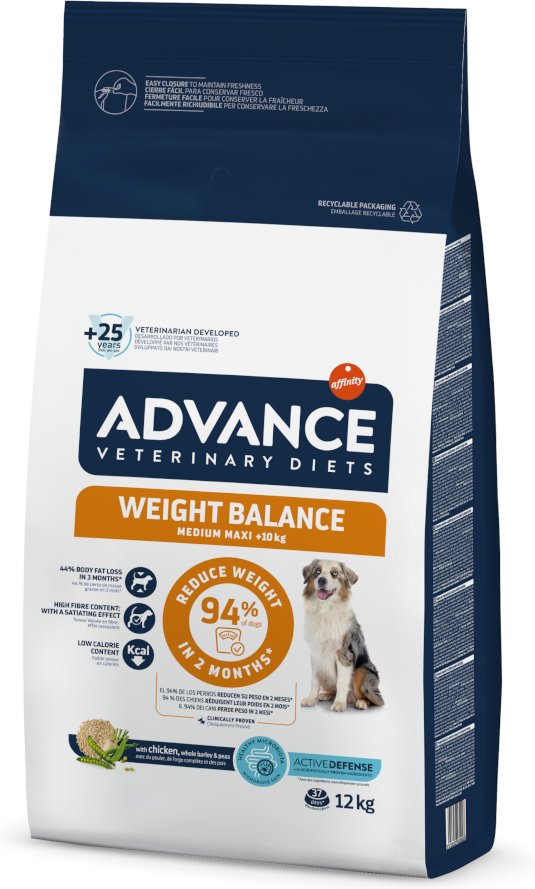 Advance Veterinary Diets Weight Balance Medium/Maxi - 12 kg