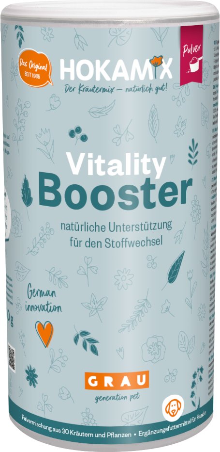 GRAU HOKAMIX Vitality Booster Pulver - 800 g