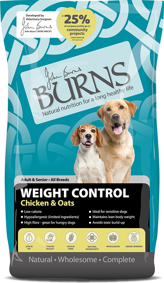 Burns Weight Control Adult/Senior Huhn & Hafer - 12 kg