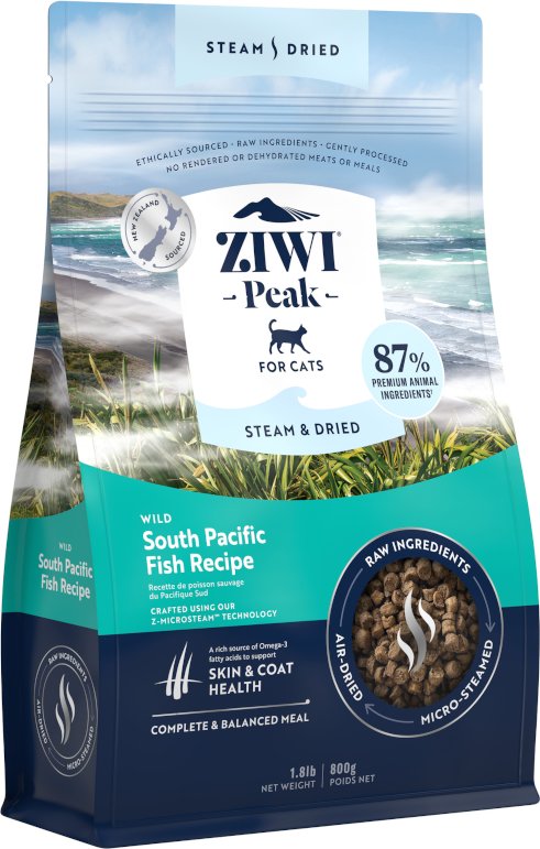 Ziwi Peak Steam & Dried Wilder Südpazifik Fisch - 800 g