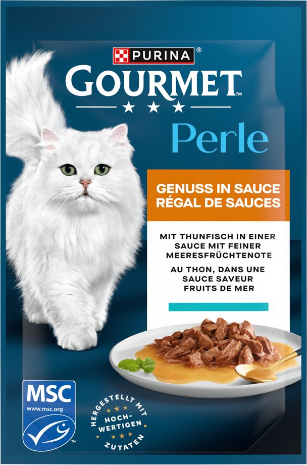Gourmet Perle Genuss in Soße 26 x 85 g - Thunfisch