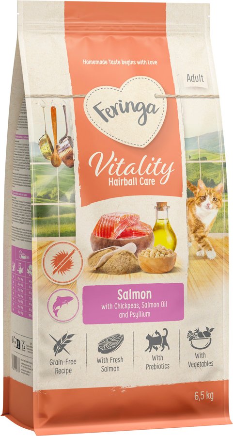 Feringa Vitality Hairball Care - Lachs - 6,5 kg